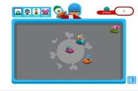 Pocoyo in bumper cars