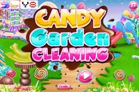 Neteja el dolç parc de diversions