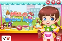 الجليد الثلجي اللذيذ