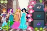 Princesas Mermaid Parade e da Disney