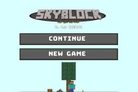 Minecraft sky block