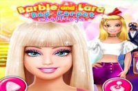 Barbie and Lara: Dress up for the Red Carpet