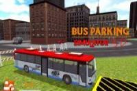 Zaparkujte 3D autobus