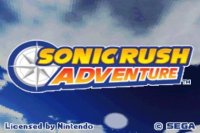 Sonic Rush Adventure Nintendo DS