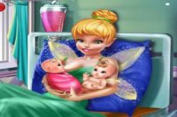 Tinkerbell těhotná s dvojčaty