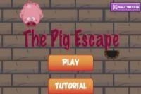 Schweinefleisch entkommen