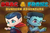 Drac and Franc in a Dungeon Adventure