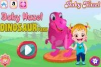 Baby Hazel: Have fun at the dinosaur park