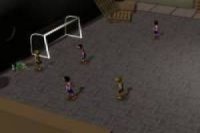 Multiplayer street soccer