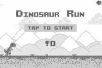 Course de dinosaure