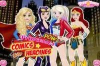Elsa, Ariel, Rapunzel y Cinderella: Super Heroinas