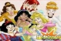 веселые принцессы: Fandejuegos головоломки