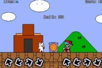 FNF vs Cat Mario Rage Mix online
