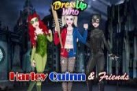 Harley Quinn e suas amigas no Halloween