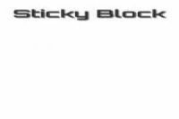 Sticky Block