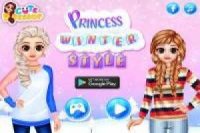 Elsa und Anna: Winter Style