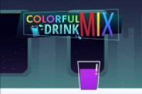 Preparing Colorful Drinks