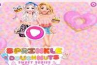 Rapunzel and her friends: Donut lovers
