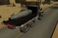 Truck carrying bombs