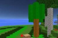 Bauen Sie mit Blöcken im Minecraft-Stil