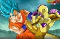 Quebra-cabeça: Goku super saiyan contra Frieza Gold
