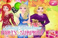 Rapunzel, Elsa y Ariel: Atuendos Escarchados