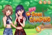 Princesses: Have fun at the campsite