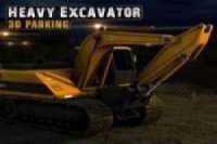 Parking: Excavadora pesada 3D