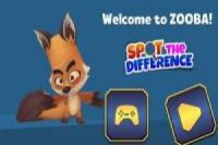 Welcome to Zooba! Spot the Difference