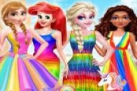 Moana and her friends: Rainbow Princesses