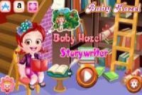 Bebê Hazel como um escritor de histórias