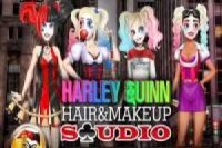 Harley Quinn: Haar- und Make-up-Studio
