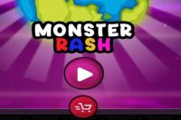 Monster Rash in Geometry Dash style