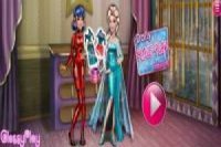 Gioco in costume: Coccinella ed Elsa