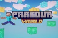 Il mondo del parkour di Minecraft
