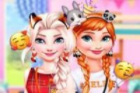 Elsa and her friends: Animal Costumes