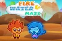 Fire and water maze