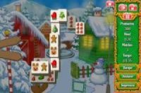 Mahjong: Noel motifli