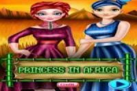 Des princesses visitent l'Afrique