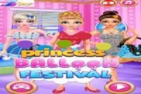 Princesas: Disfrutan el festival de globos