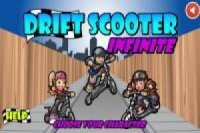 Drifting scooter