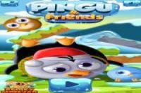 Pingu and his friends