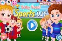 Baby Hazel: Enjoy your game day