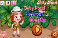Baby Hazel Arbeit im lustigen Zoo