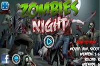 Nuit effrayante de zombie