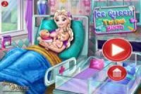 Elsa grávida: nascimento de gêmeos