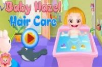 Taglio di capelli di Baby Hazel