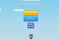 Minecraft Noob VS Bees