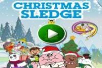 Luge de Noël par Cartoon Network