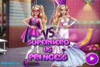Verkleide unser Mädchen als Superheld und Prinzessin